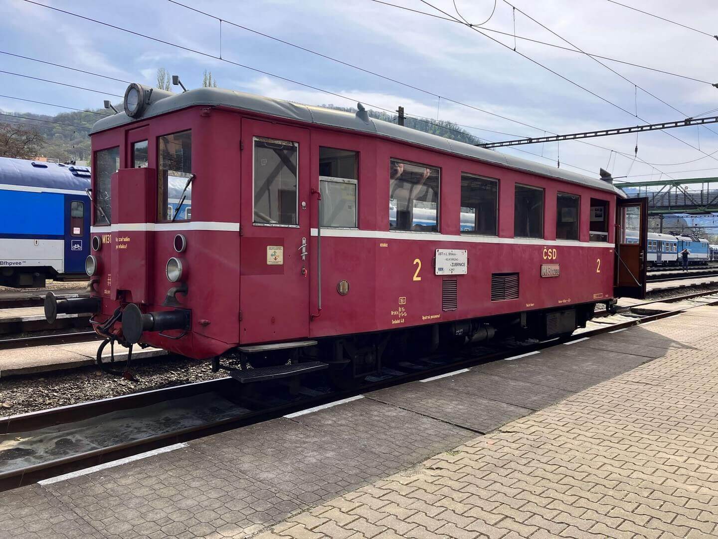 Vlak Hurvínek v Ústí nad Labem, Střekov, Vlakem za pakatel