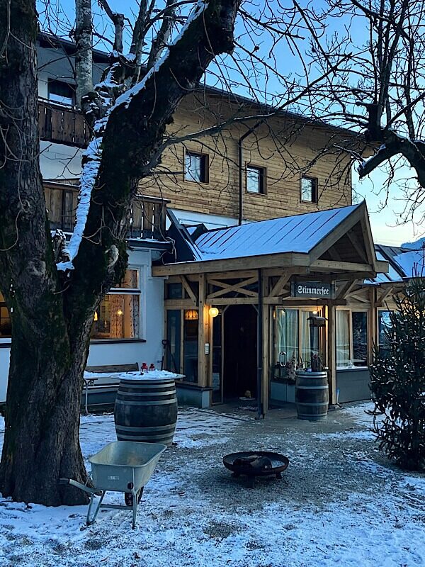 Gasthof Stimmersee, hlavní vchod